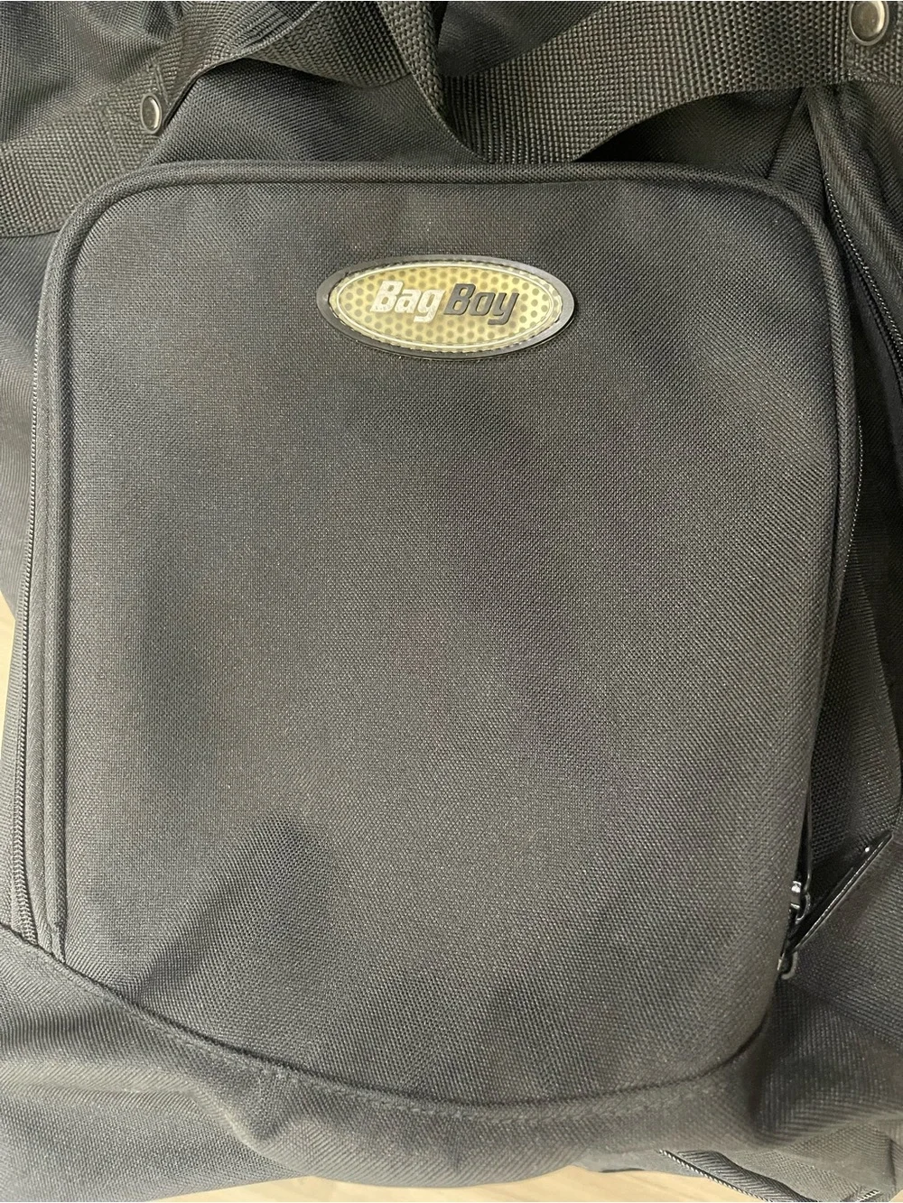 Bag Boy T-250 Black Men’s Travel Golf Bag with Wheels